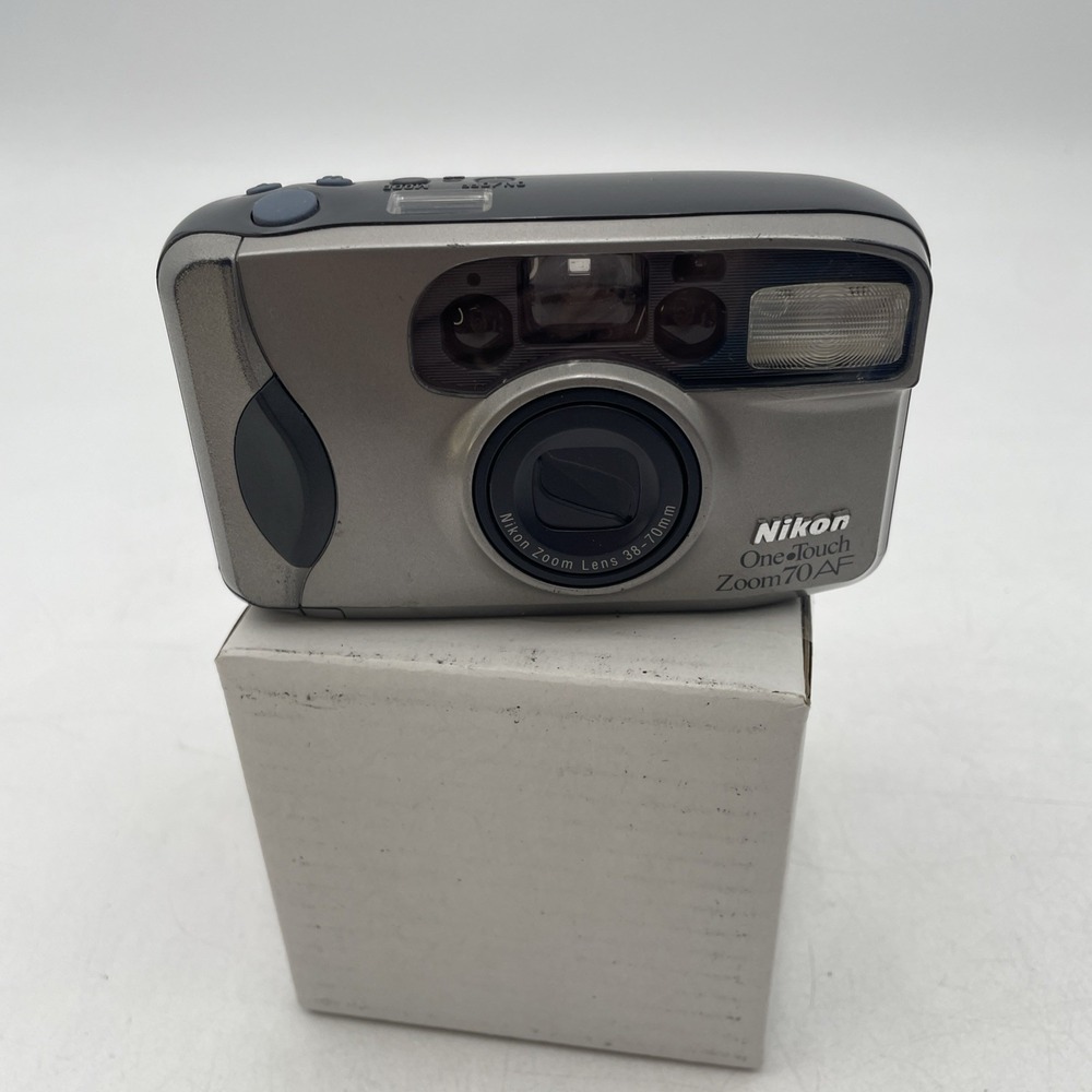 Nikon One Touch Zoom 70 AF 35mm Point Shoot Film Camera+New Battery